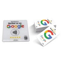 Google Review Autocollant NFC Carte Epoxy NFC Plaque