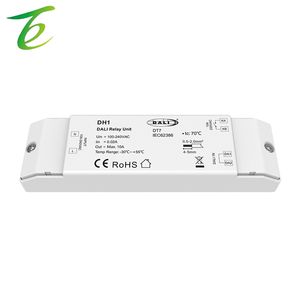 Cuatro direcciones DALI de DH4 con una corriente de 16A Salida de interruptor de relé de contacto Pantalla OLED Pantalla DALI <span class=keywords><strong>DMX</strong></span> - Product Image 2