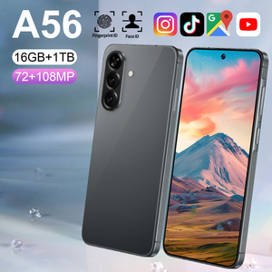 Tùy chỉnh ban đầu A56 mở khóa điện thoại di động màn hình lớn 16GB + 1TB 5g điện thoại thông minh Dual <span class=keywords><strong>Sim</strong></span> <span class=keywords><strong>Android</strong></span> siêu 24 điện thoại - Product Image 4