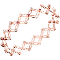 2025 plus récent bracelet magique en or rose plaqué argent 925 pour femmes