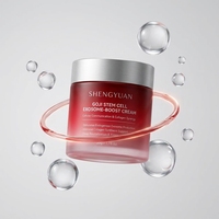 Crème hydratante raffermissante au collagène et aux cellules souches de Goji, technologie des exosomes fermentés, soin biotechnologique de luxe pour le visage, OEM ODM