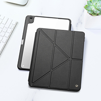 Étui de protection pour tablette détachable à pliage en Y pour iPad 10e/11e génération A14/A16 avec support pour stylet