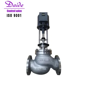 ZDLM-40K A216 WCB 8 10 12 14 16 18 20 22 24 Inch Sleeve seated water High Pressure Big diameter Motorized Control Valve