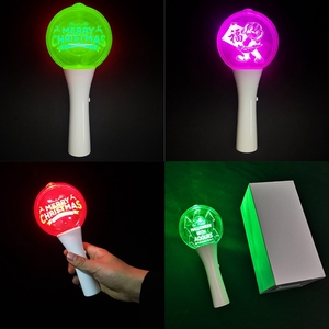 Shenzhen K-pop Acrylique Armée Bombe Logo Personnalisé Officiel Marque Lightstick Acclamations Glow Stick Avec LED RGB Lumière Pour Événements Concert - Product Image 6