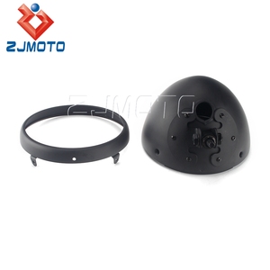 Carcasa Universal para Faro Delantero de 7 Pulgadas, Cubierta para Bombilla de Faro para <span class=keywords><strong>Harley</strong></span> Davidson Road King Heritage Softail - Product Image 6