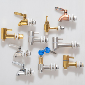 <span class=keywords><strong>Robinet</strong></span> en acier inoxydable au design luxueux, surface brossée, valve de type spirale <span class=keywords><strong>pour</strong></span> bouteilles de vin en verre, bocaux en céramique, réservoirs à vin - Product Image 1