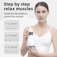 Masajeador anticelulitis 6 niveles Mini masajeador de mano para cuello espalda hombro brazo cintura muslo pantorrilla