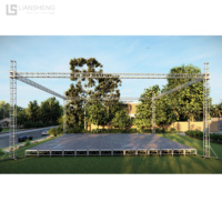 Festival de música, techo, luz, estructura de armazón para eventos, escenario de concierto de aluminio, armazón de techo, túnel de cúpula, sistema de armazón de techo arqueado plano
