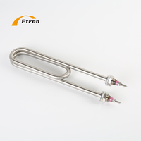 Calentador eléctrico Tubular con forma de U, elemento de calefacción para horno comercial, precio de fábrica, venta al por mayor