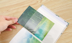 <span class=keywords><strong>Livre</strong></span> mémoire en coton et lin de couleur PP, bloc-mémoire avec <span class=keywords><strong>100</strong></span> album <span class=keywords><strong>photo</strong></span> - Product Image 3