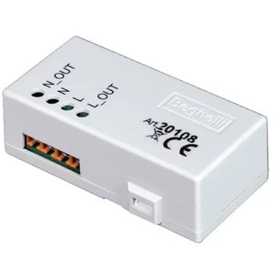 Ricevitore Radio Intelligente Beghelli 20108 6x5x16 Cm Per Interruttori a Controllo Remoto - Product Image 1