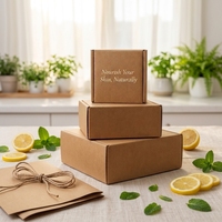 Caja de Envío Plegable con Código QR Impreso, Empaque Inteligente, Caja de Cartón Corrugado Personalizada para Marca Directa al Consumidor