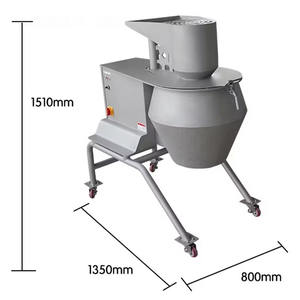 Coupe-fruits boeuf champignon trancheuse Dicer Machine porc congelé viande machine à découper jambon pain fromage coupe <span class=keywords><strong>chèvre</strong></span> viande Cube coupe - Product Image 2
