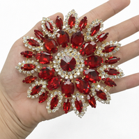 Lot de 10 motifs à coudre en strass de cristal à dos plat, extensibles, pour vêtements, sacs et projets DIY