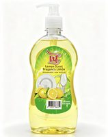 Autocollants personnalisés imperméables pour liquide vaisselle, étiquettes adhésives au design citron pour emballages de détergent