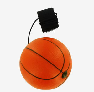 Jouets anti-stress de marketing en forme de ballon de basket, <span class=keywords><strong>yo</strong></span>-yos, jouets à presser avec logo imprimé, cadeaux promotionnels en gros - Product Image 3