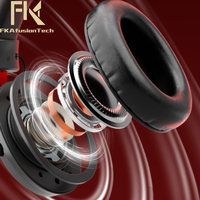 Headset Nirkabel PC Komputer Musik Earpiece Over-ear Headset Berkabel Earphone untuk HP GH20 Headphone Gaming