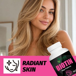 Tabletas Vegetarianas de Biotina OEM de Alta Potencia, Apoyo al Metabolismo Energético, Piel Radiante, Cabello Saludable, Uñas Fuertes - Product Image 4