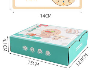 Hot SellingTime Correspondant Puzzle Préscolaire Tactile Apprentissage Horloge Numérique Horloge Temps Apprentissage Kit Temps Activité Ensemble - Product Image 4