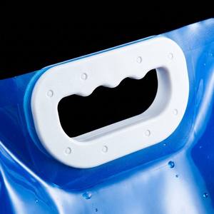 Poche à eau compacte <span class=keywords><strong>pliable</strong></span> de 5 L, sac de stockage d'eau anti-fuite pour le cyclisme et les randonnées d'une journée - Product Image 3