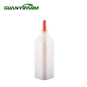 Biberon en plastique neuf <span class=keywords><strong>de</strong></span> 3 L pour animaux, pour usage agricole et domestique, alimentation des veaux, des agneaux et des vaches - Product Image 1