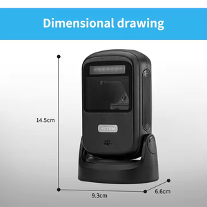 Lecteur de codes-barres omnidirectionnel USB mains libres NETUM CN-40 de bureau 1D <span class=keywords><strong>2D</strong></span> pour caisse de supermarché - Product Image 2
