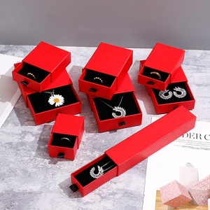 Customized Spot Paper Cardboard Drawer Sliding Jewelry Packaging <strong>Box</strong> <strong>Gift</strong> Boxes Necklace <strong>Earring</strong> Bracelet Ring Jewelry <strong>Box</strong> - Product Image 4