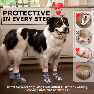 Wholesale Cute Luxury Eco-Friendly Pet <strong>Grip</strong> <strong>Socks</strong> Indoor Comfortable Breathable Non-Slip <strong>Dog</strong> <strong>Socks</strong> for Hardwood Floors Winter - Product Image 6
