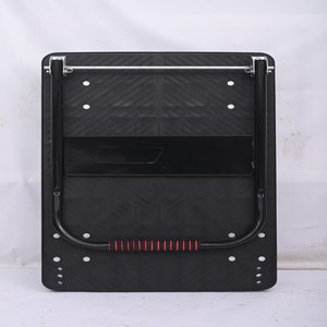 Chariot à roulettes pliable à 4 roues, capacité de charge de 300 kg, plateforme de déplacement en acier et en plastique, chariot à main, OEM pris en charge - Product Image 5