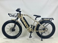 Vélo Électrique Tout-Terrain (VTT) Puissant et Personnalisable à Double Moteur, 26 Pouces, Double Batterie 60V 30AH, pour la Chasse