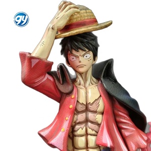 Figurine <span class=keywords><strong>de</strong></span> collection Luffy <span class=keywords><strong>Empereur</strong></span> des Mers à deux têtes interchangeables, modèle d'anime, ornement en stock, artisanat en plastique <span class=keywords><strong>de</strong></span> qualité supérieure - Product Image 5