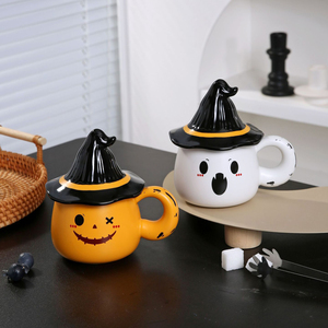 แก้วกาแฟผี 3 มิติสุดน่ารัก แก้วฮาโลวีนสุดสร้างสรรค์ - Product Image 1