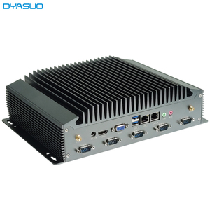 7th/10th Gen không quạt công nghiệp <span class=keywords><strong>Mini</strong></span> <span class=keywords><strong>PC</strong></span> với j4125 N2840 N100 RS485 2 LAN 4 Intel I350-AM2 DDR4 RAM chúng tôi/CN/EU JP cắm - Product Image 3