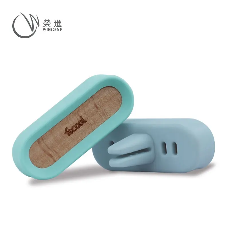 New Style Wholesale Air Freshener Environmentally Friendly Car Air Freshener Silicone Vent Clip Holiday Car Diffuser Vent Clip