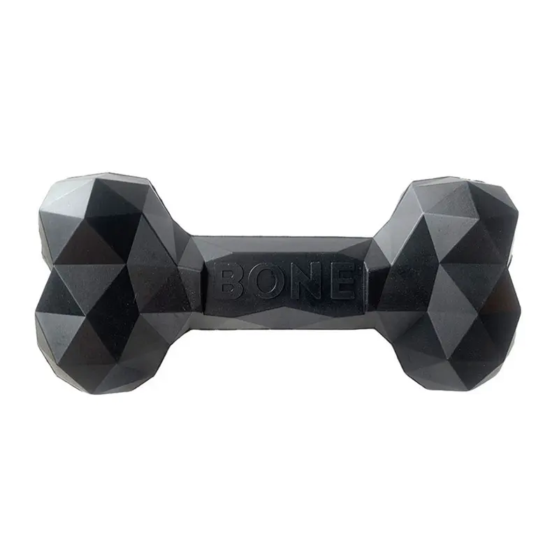 2023 New Upgrade Pet Dog Toy Manufacturer Chewing Bone Toys Actively Chewing Rubber Dog Training Toys Favorite for Large Pets