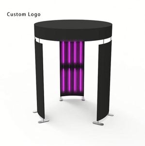 Portable Aluminum 360 Degree Enclosure Backdrop <b>Stand</b> with Lights for Promotions - Product Image 1