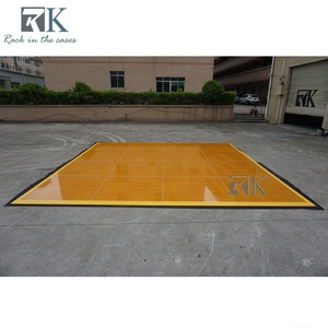 Chinese Supplier Wooden Dance Floor Traditional Yellow Edge Decor Wedding <b>Platform</b> - Product Image 3