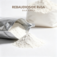 Rebaudioside (RebA) de haute pureté, édulcorant non glyquémique zéro calorie, atténuateur de la amertume pour vinaigrettes et substituts de repas