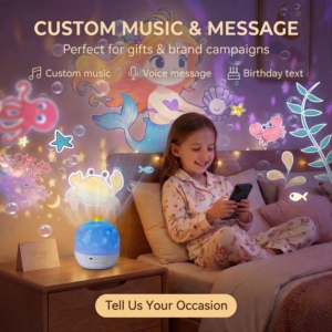 Projecteur d'étoiles Youkela Galaxy pour chambre à coucher, veilleuse avec haut-parleur Bluetooth et minuterie, cadeau de Noël pour enfants, projecteur de plafond - Product Image 5