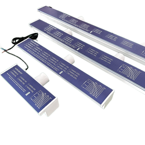 Yüzme Havuzları için Akrilik Şeffaf Şelale Akışı 30/60/90cm 2mm Kalınlık AC12V LED RGB Seçenekleri - Product Image 1