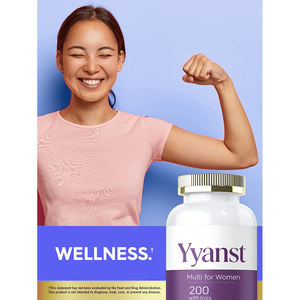 Cápsulas de Multivitaminas de Alta Potencia para Mujeres, OEM/ODM, para Equilibrio Hormonal y Belleza, Bajas en Carbohidratos y Azúcar, Dosis Personalizable - Product Image 3