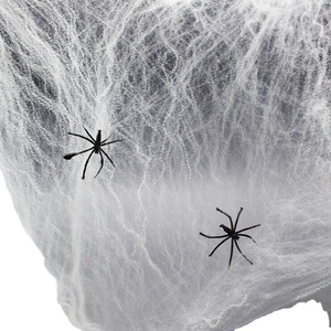 Décorations d'Halloween, toiles d'araignée et fausses araignées Horreur <span class=keywords><strong>Maison</strong></span> <span class=keywords><strong>hantée</strong></span> Accessoires de décoration Spooky 30 Sq. Ft. Toile d'araignée - Product Image 2