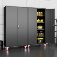Lemari Penyimpanan Kunci 2 Pintu Desain Modern, Lemari Arsip Kantor, Loker Pakaian, Lemari Baja Metal
