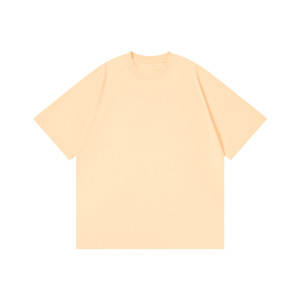 Wholesale 260g Heavy <b>Weight</b> Custom 3d Logo Men Puff Print Tee T Shirt 100% Cotton <b>Blank</b> Oversized Tshirt - Product Image 6