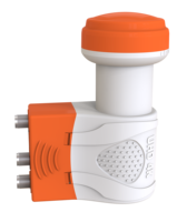 LNB óptico Digital 3G HD Ready 10,70-12,75 GHz entrada 100-3000 MHz salida para receptores de TV satelital hechos de plástico, con pantalla de-MHz