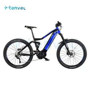 Tenvel più potente bici elettrica elettrica moto e Bike MTB 48v Mountain Drive unico telaio Downhill Ebike