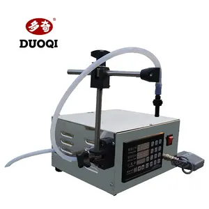 DUOQI DQ-280 food Processing Line fully automatic oil juice water filler small beverage liquor filling machine