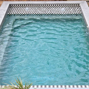 สระว่ายน้ำสำเร็จรูปขนาดใหญ่สุดหรูสำหรับผู้ใหญ่สระว่ายน้ำสำหรับครอบครัวคุณภาพสูงขนาด Biz ไฟเบอร์กลาสกลางแจ้ง - Product Image 2