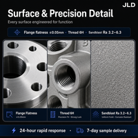 Corps de pompe en alliage de zinc moulé sous pression, boîtier de pompe moulé sous pression haute pression, finition mate sablée, usinage CNC, pièces personnalisées OEM