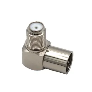 RF coaxial 9.5 TV male, PAL male connector crimp for RG58/RG59/RG6 /RG11 connector